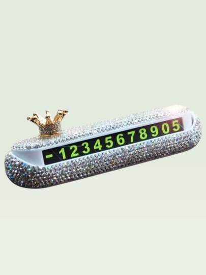 Автовизитка для временной парковки для Прекрасных дам — NOX-NOX5-БЕЛЫЙ