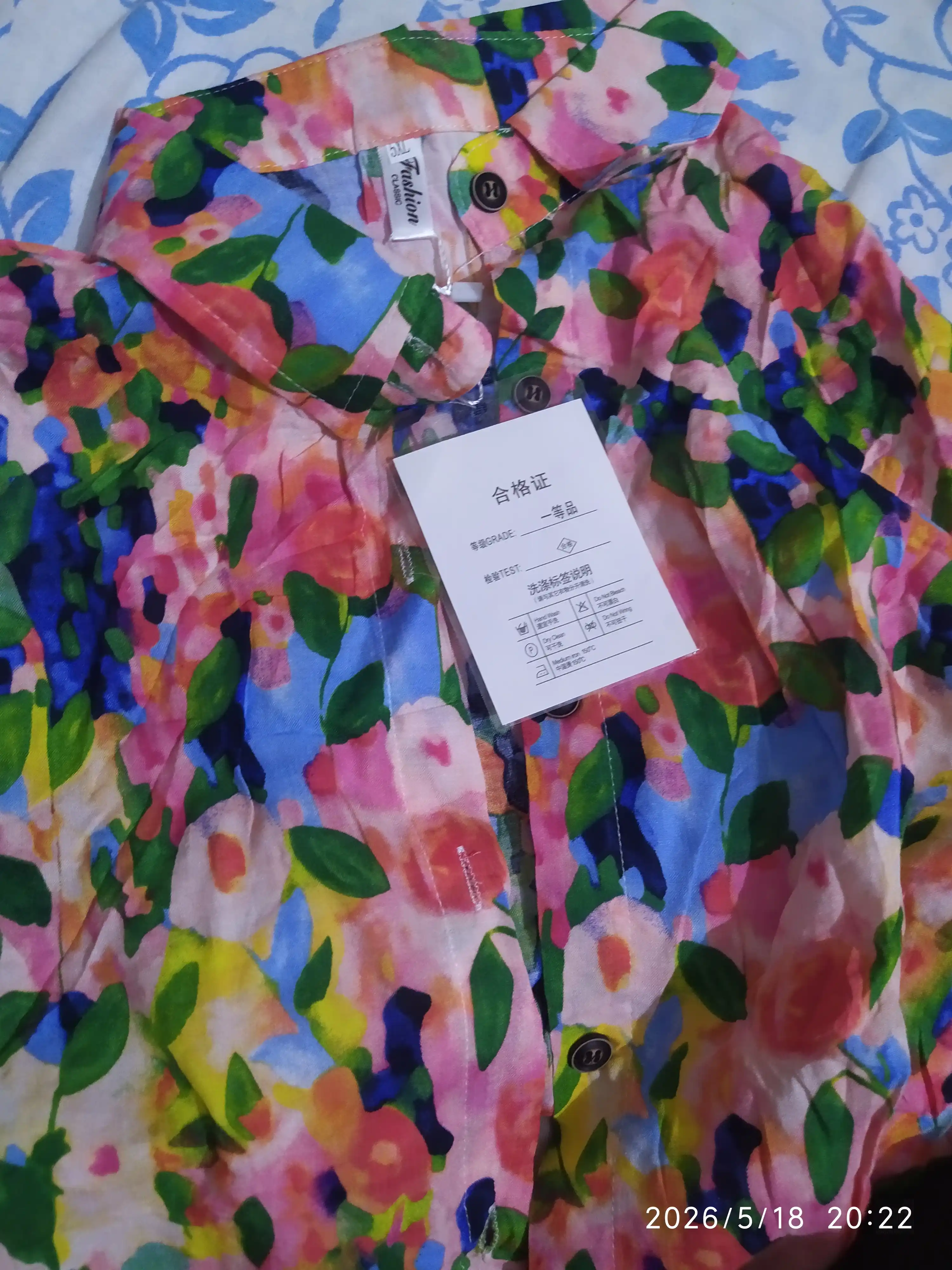 Ko‘ylak bluzka, ayollar uchun, ip gazlamadan, kichik o‘lchamda - kattaroq o‘lchamga buyurtma bering, M-4XL