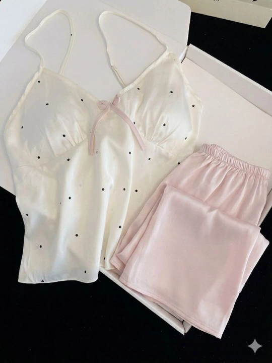 Atlas pijama ayollar uchun 2/1 Yozgi pijama tungi pijama salqin shortik mayka