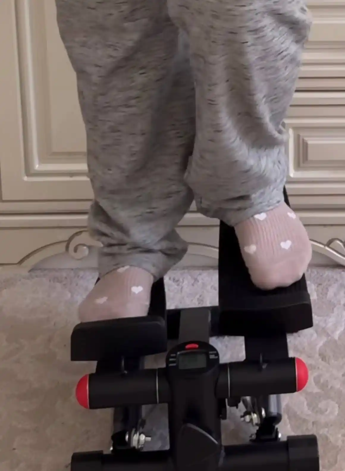 Stepper PRO espanderlar bilan, kardio, fitnes, oyoqlar va vazn yo‘qotish trenajyori