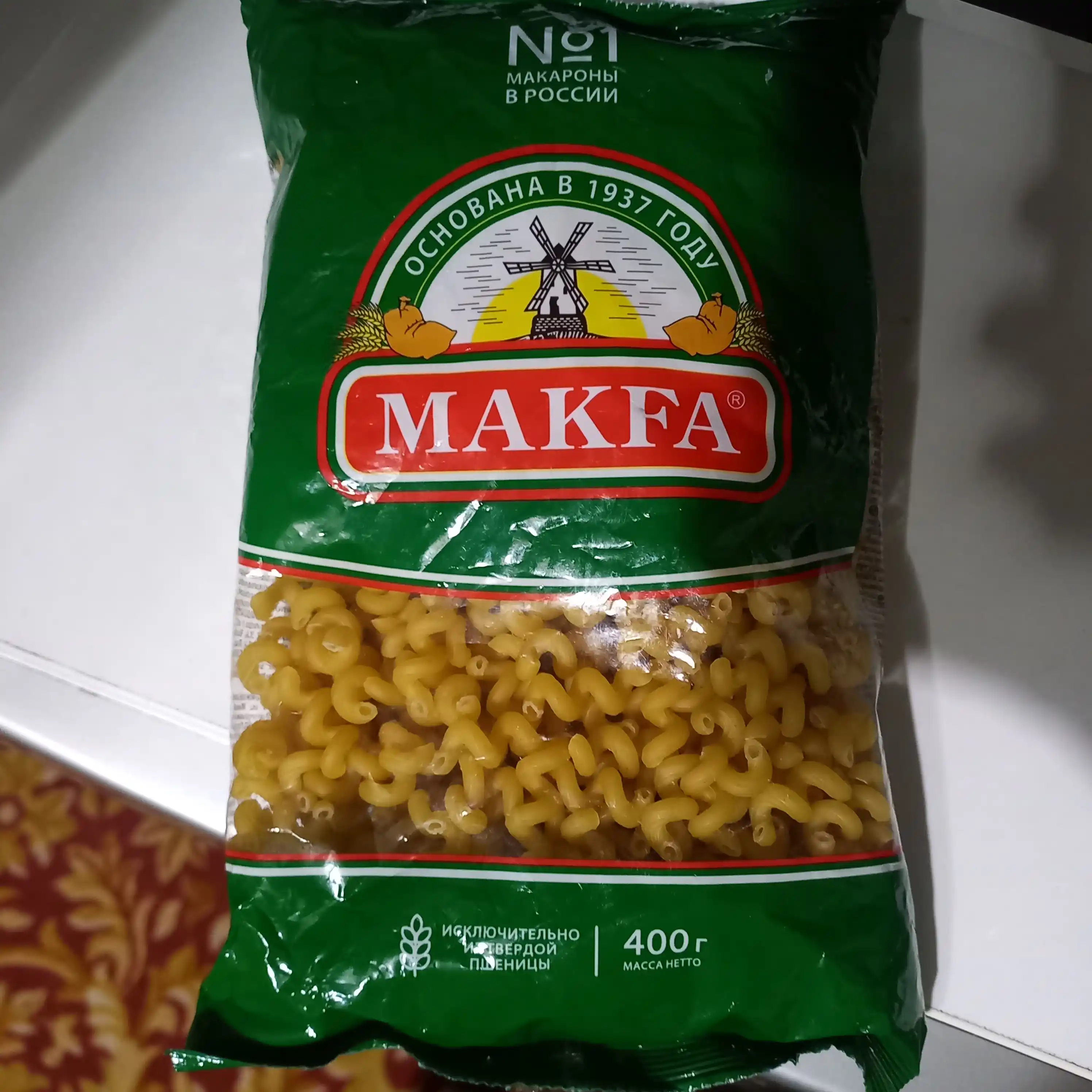 Макароны Makfa витки, 400 г