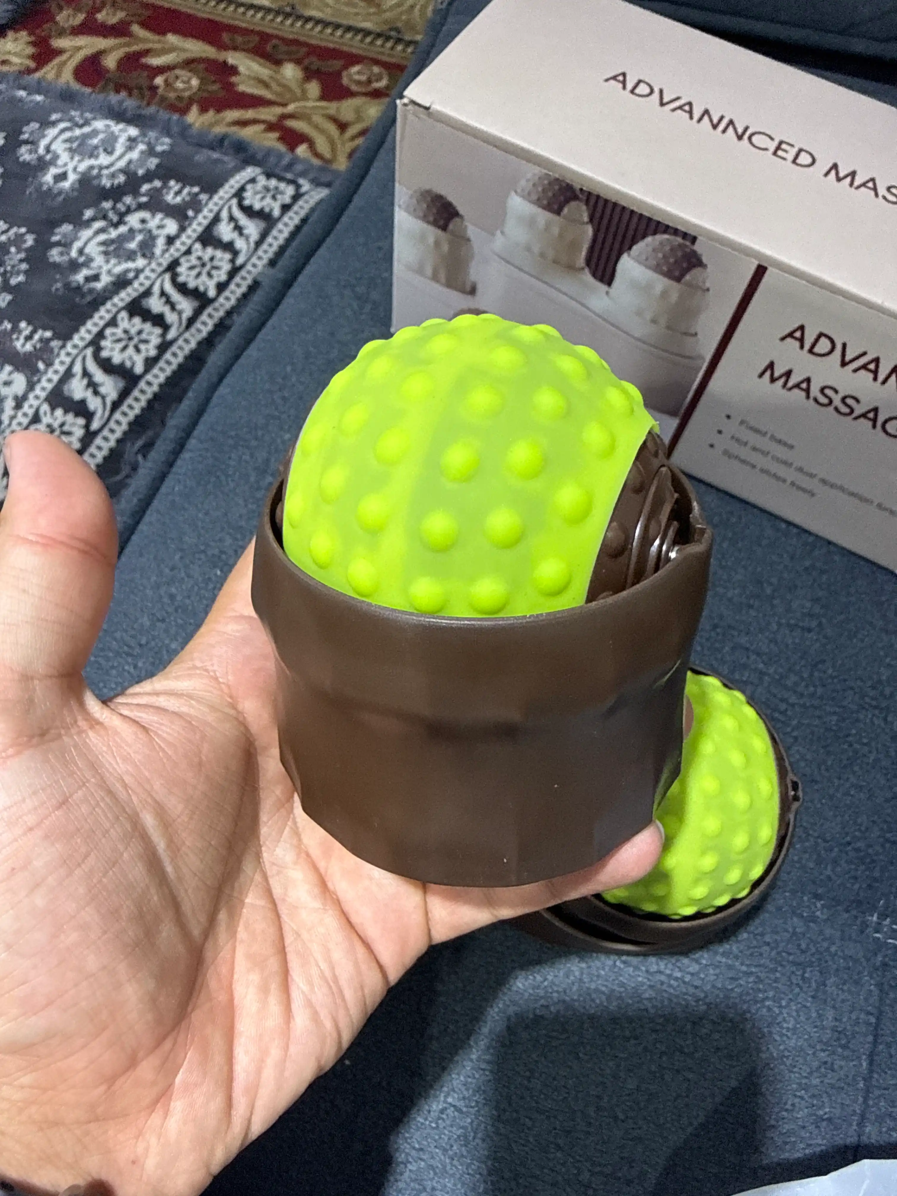 Ролик для массажа ног, ортопедический массажный мяч, массажер для ног, плоскостопие