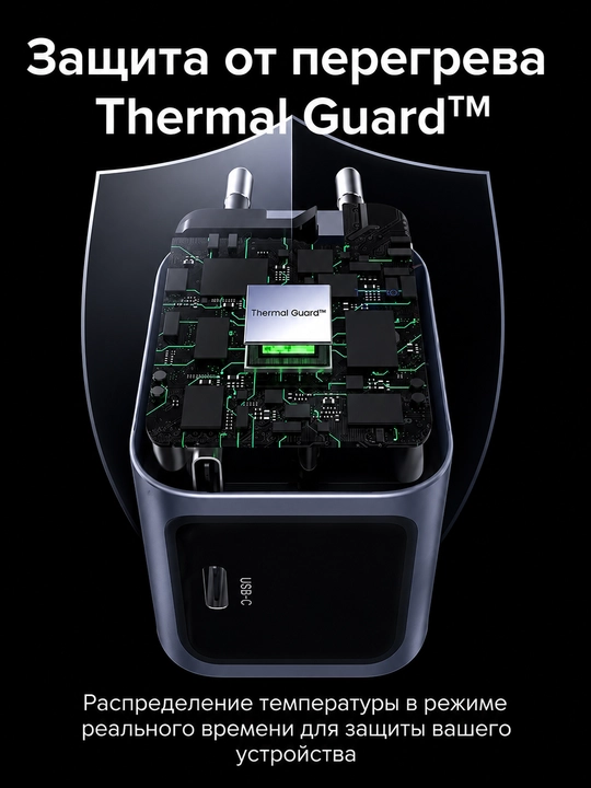 Ugreen Nexode PD GaN X703 30W tarmoqli zaryadlovchi qurilmasi