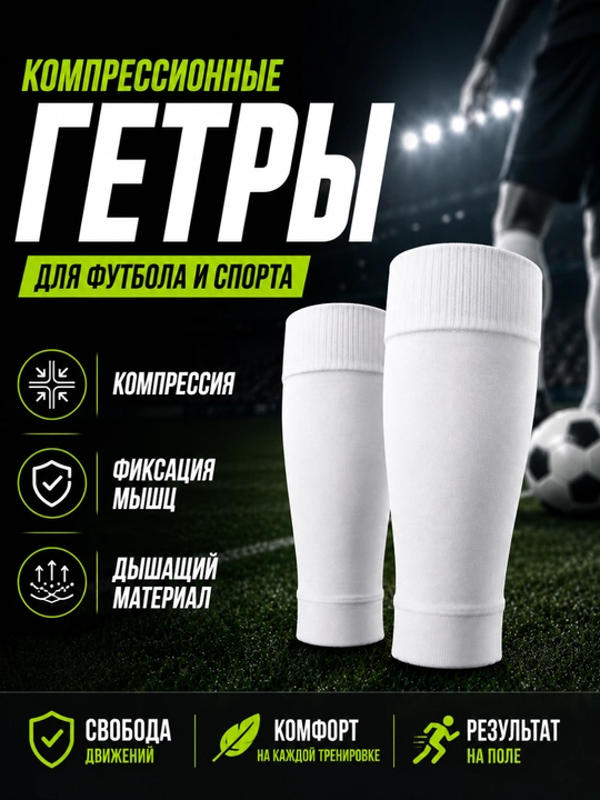Futbol uchun kompression getra, щиток uchun sport getra, mashg‘ulot va o‘yin uchun getra - 
