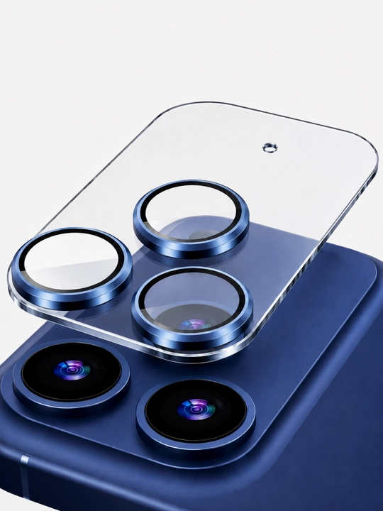 IPhone kamera uchun himoya oynasi 17 Pro/Pro Max. Xmart One-Piece kamera himoyasi - 
