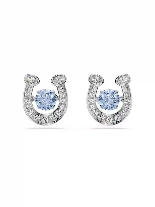 Серьги в стиле Swarovski в подарочной упаковке - 