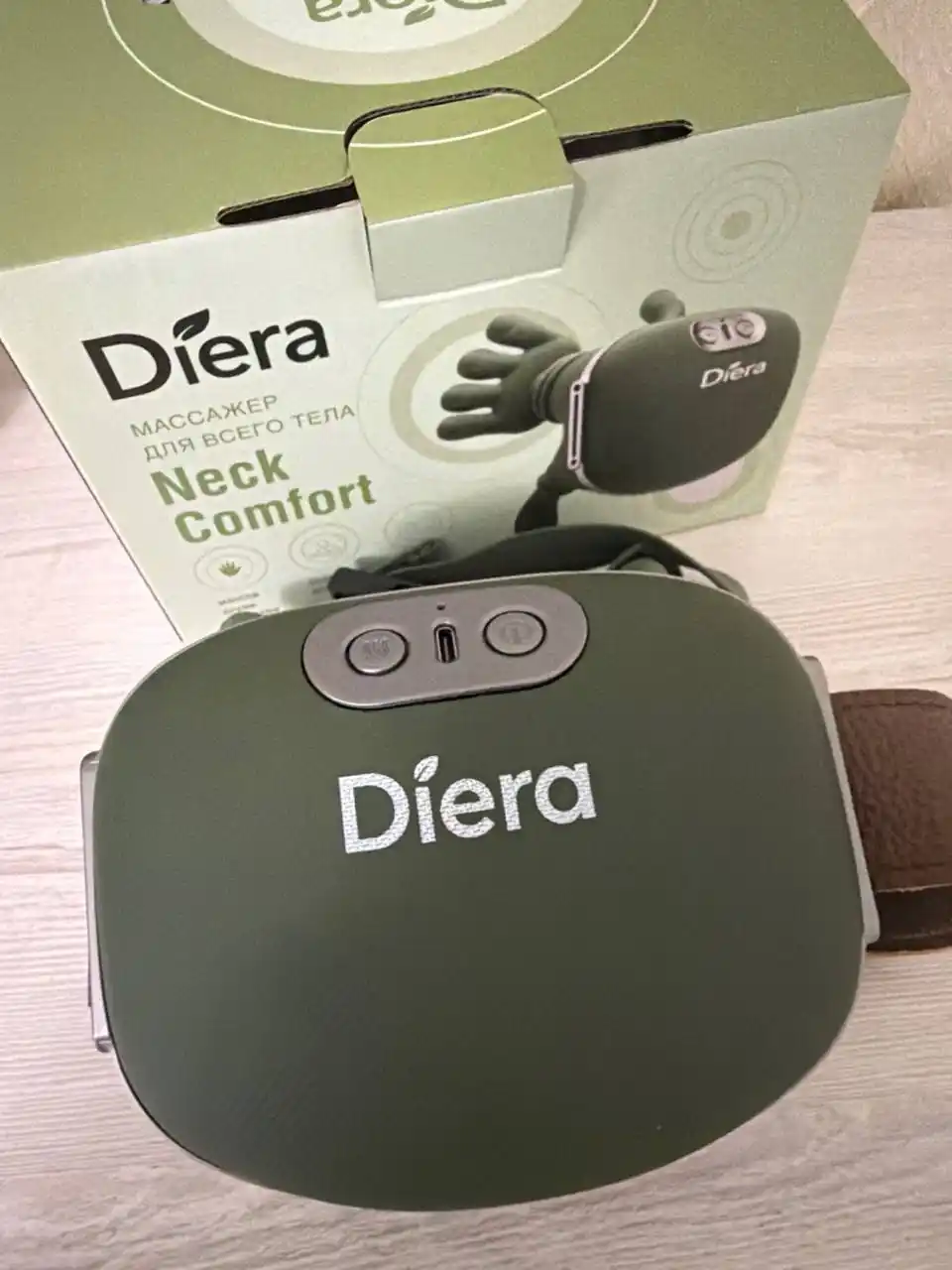 Massajor apparati tana, qo‘l, orqa, bo‘yin va oyoqlar uchun Diera Neck Comfort masajor