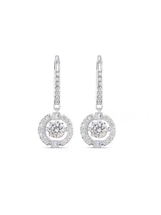Серьги в стиле Swarovski в подарочной упаковке - 