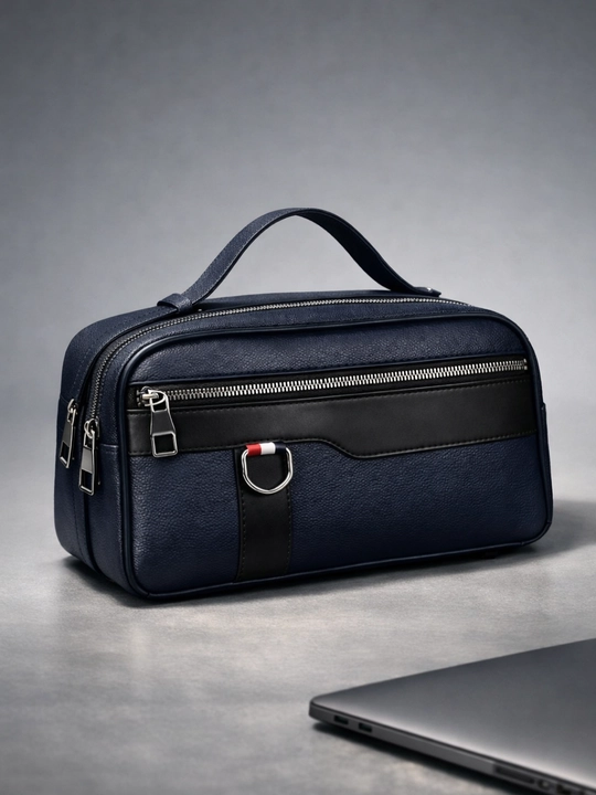 Erkaklar uchun klassik qo‘l sumkasi (Toiletry / Organizer Bag) Barsetka