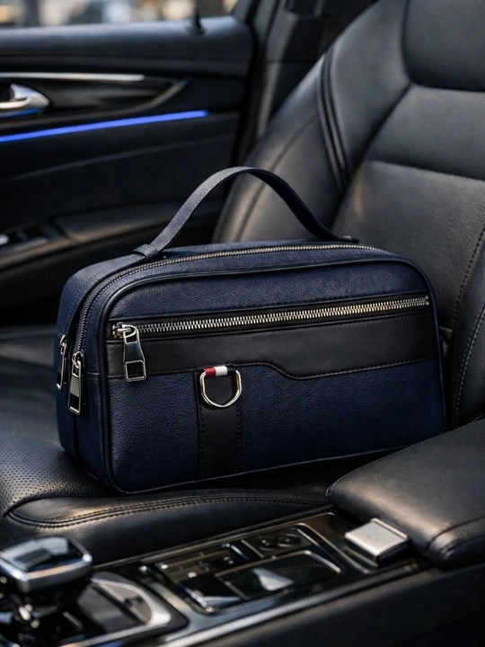 Erkaklar uchun klassik qo‘l sumkasi (Toiletry / Organizer Bag) Barsetka