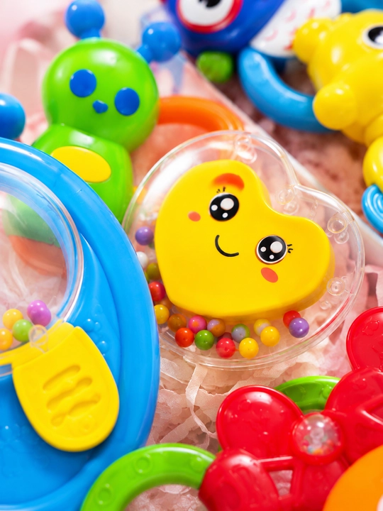 Набор погремушек для малышей Baby Rattle 0M+, развивающие игрушки