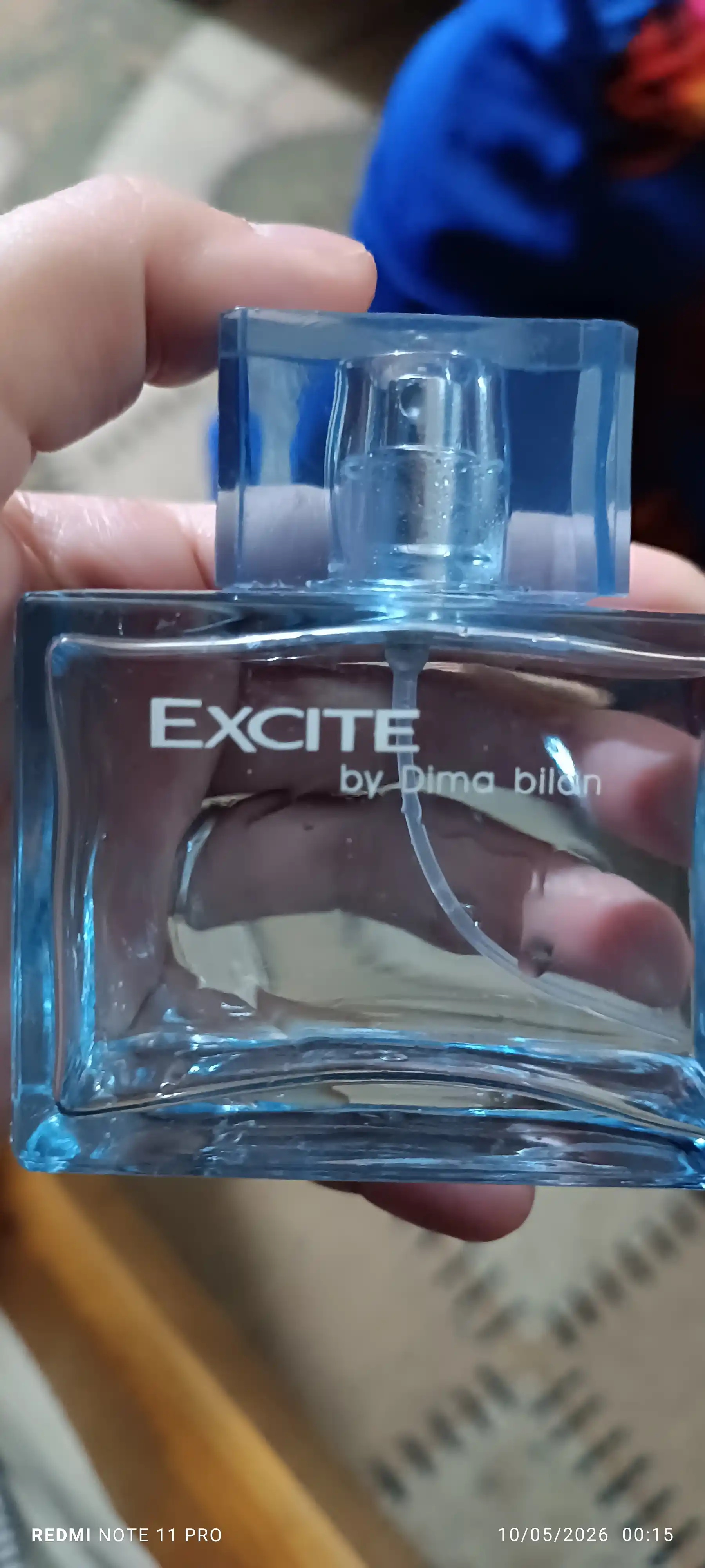 Erkaklar uchun xushbo'ylangan suv Excite by Dima Bilan