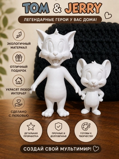 Фигурки для раскрашивания с любимыми героями мультфильмов, детский набор творчества — FIGURKI-FIGURKICARTOONS-ГОЛУБ