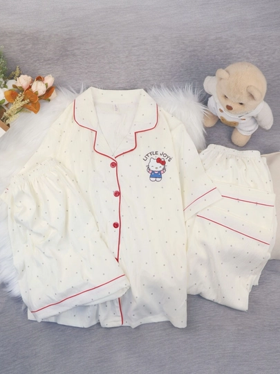 Женские пижамы, 3 в 1, комплект тройки с штанами и шортами, домашняя одежда для девочек