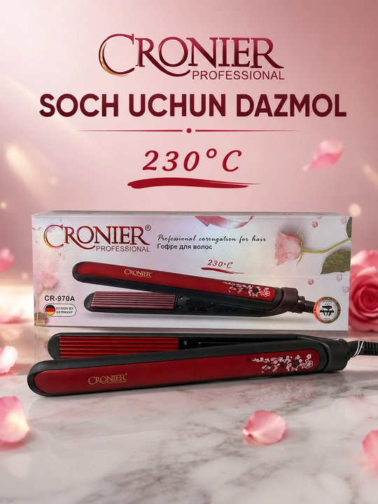 Soch turmaklash qisqichlari Cronier CR-970A - 