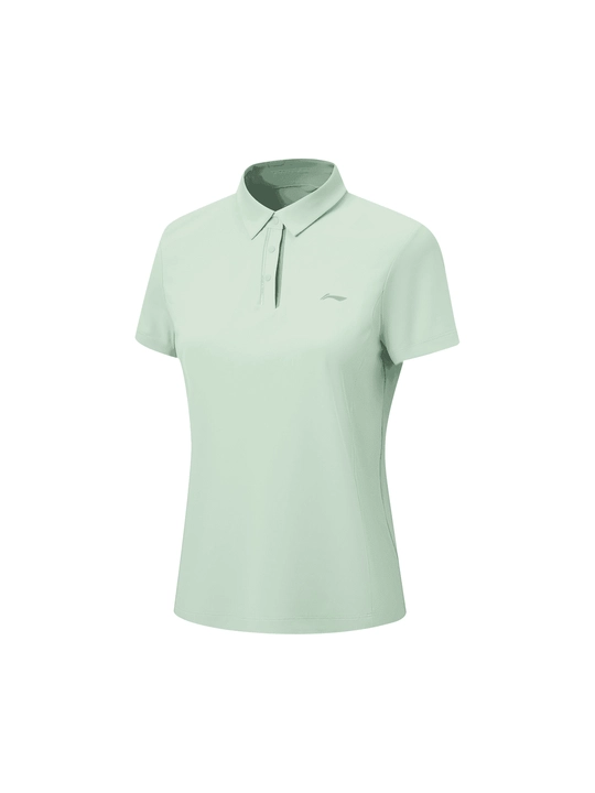 Li-Ning APLW144 ayollar sport polosi AT DRY Anti-Odor Fitness UV himoyasi - 