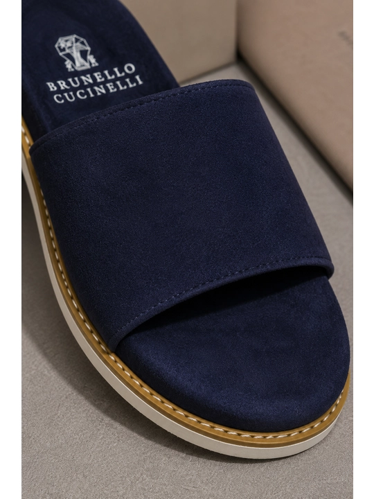 Erkaklar uchun Brunello cucinelli yozgi oyoq kiyimlari