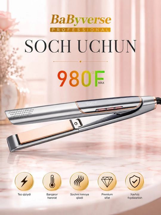 Soch uchun dazmol BaByverse BA-460 Silver - 