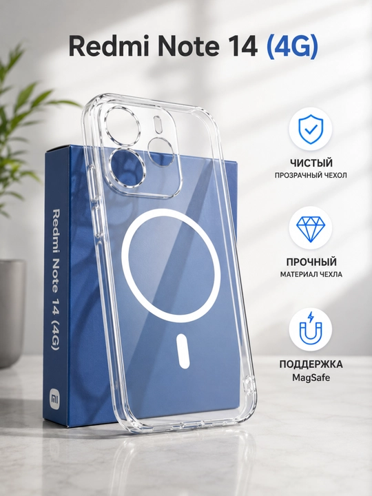 Чехлы  для смартфона Redmi Note 14 (4G-версия) - 