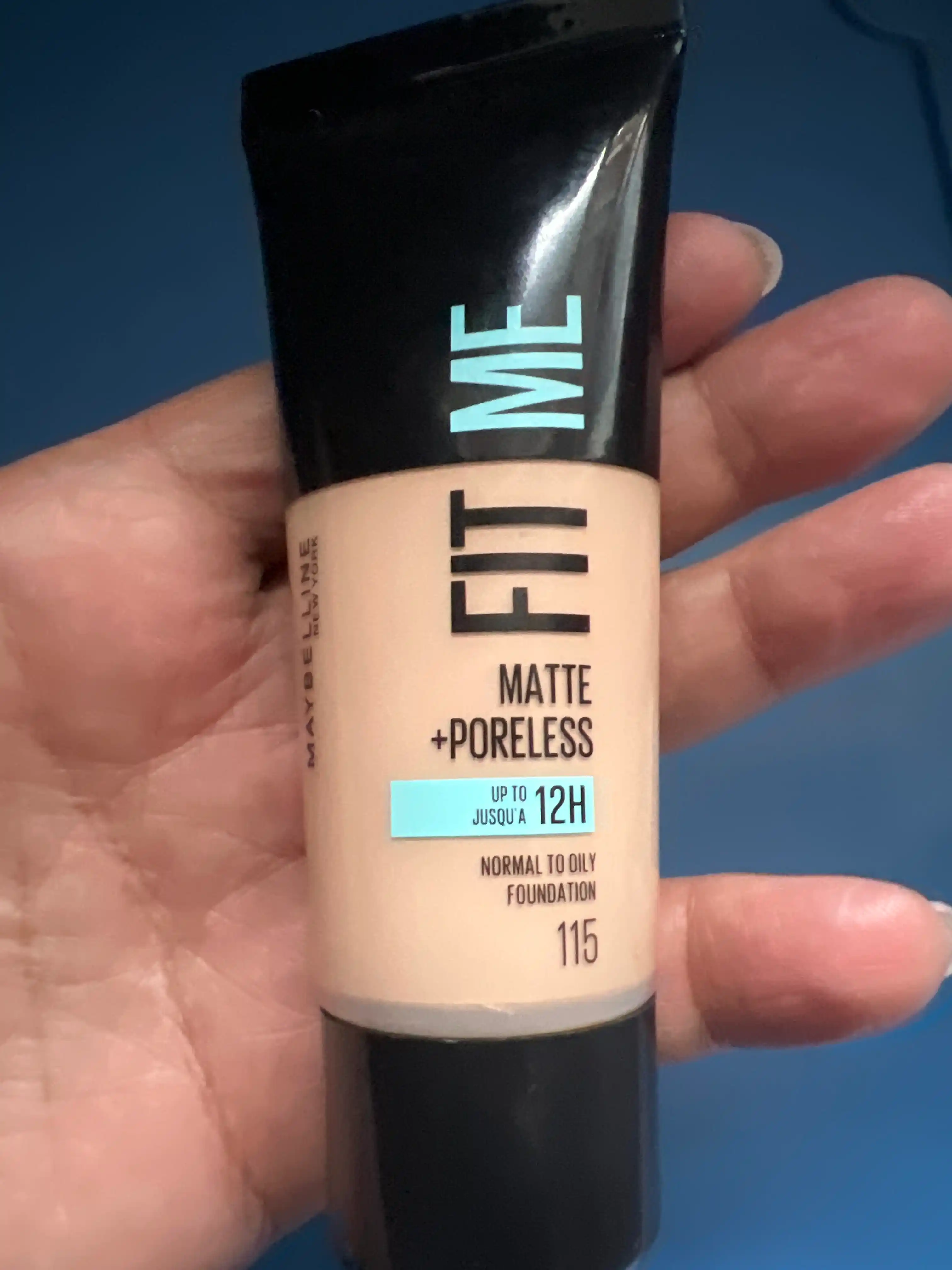 Yuz uchun tonal krem Maybelline New York Fit Me, ton 115, pushti-sarg‘ish, 30 ml