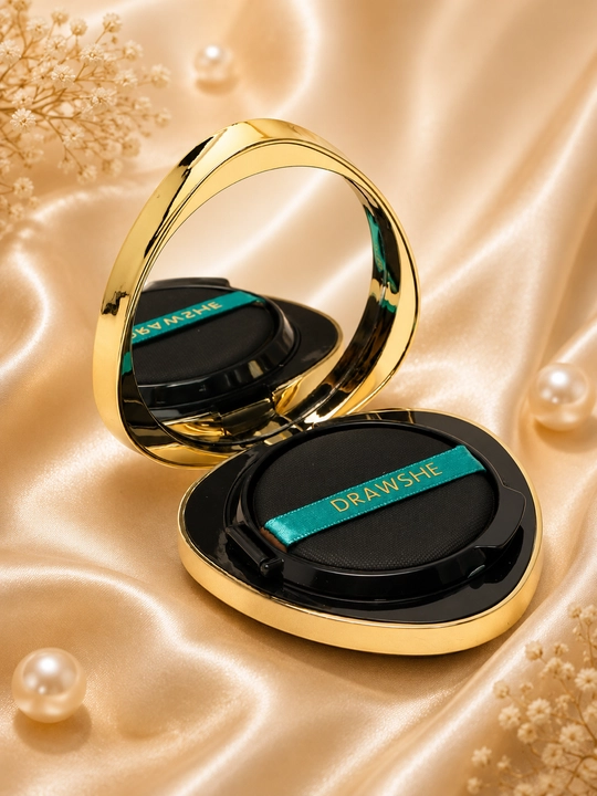 Kushon tonal krem, cushion foundation, yuz uchun tonal, namlovchi kushon