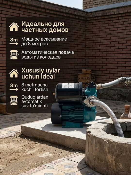 Насос водяной, автоматический Лион 250/370/550/750A
