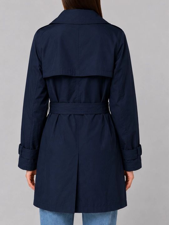 Ayollar uchun yengil trench плащ kamarli oversize