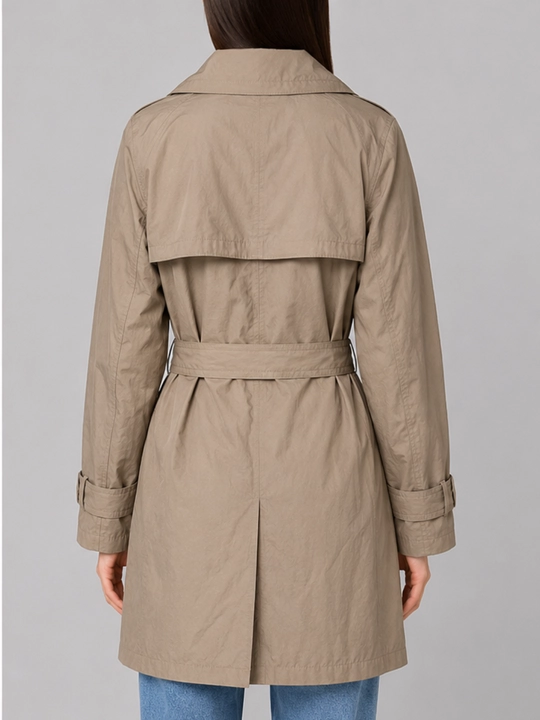 Ayollar uchun yengil trench плащ kamarli oversize