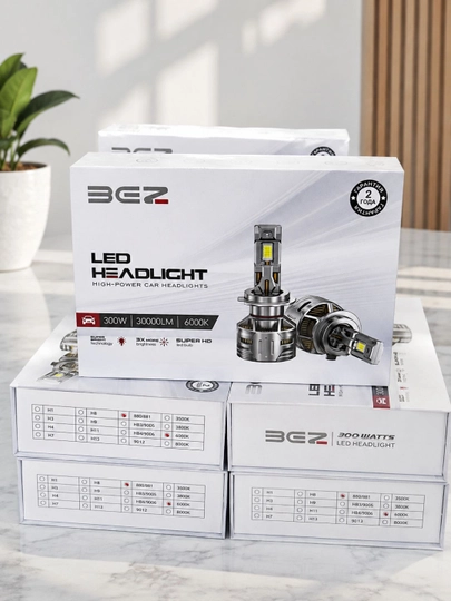 Светодиодные лампы, LED лампы для авто, автомобильные LED лампы, лед лампы для машины — CARLUX7-BEZ300W