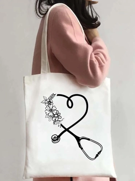 Tibbiyot xodimlari uchun shopper sumka, brelok sovg‘a, hamshira sumkasi, doktor sumkasi - 
