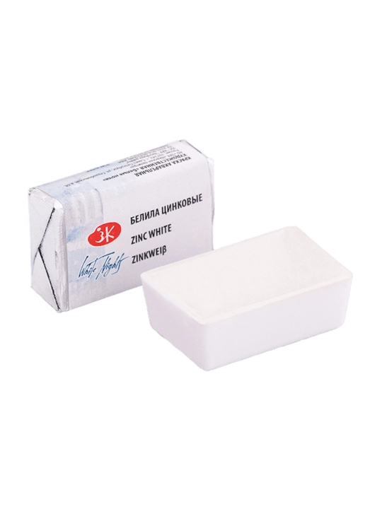 "Oq tunlar" badiiy akvarel bo‘yog‘i, kyuveta, 2,5 ml - 
