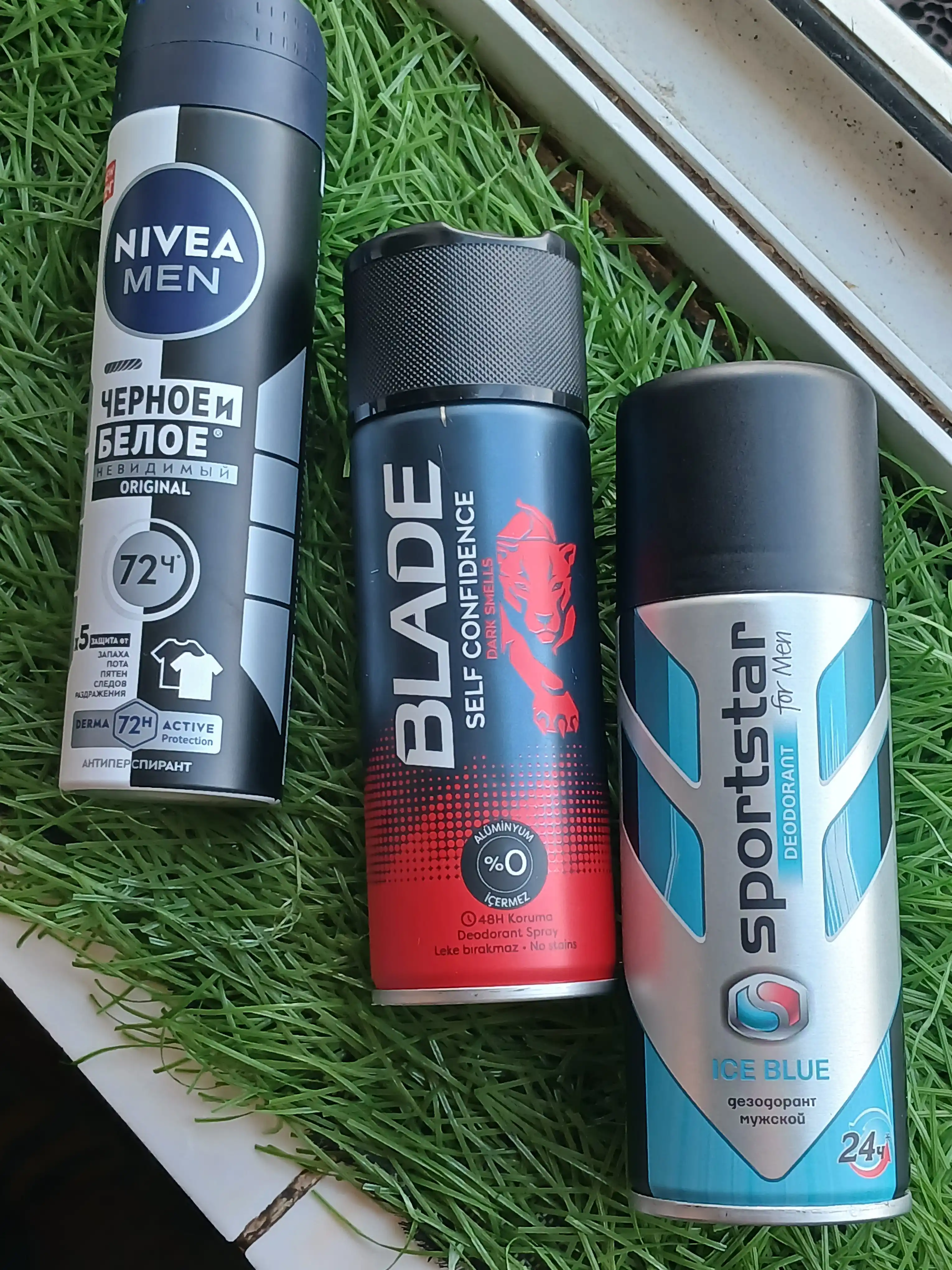 Дезодорант Sportstar Deodorant for Men Ice Blue, мужской, 175 мл