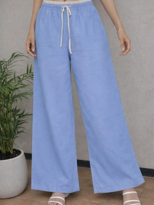 Ayollar uchun yozgi yengil tabiiy Lion matosidan keng zamonaviy shimlar standard (L-4XL)