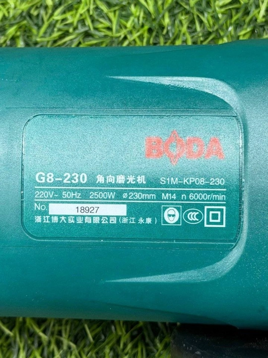 Boda 230mm bolgarka | kuchli motor | uy va qurilish uchun