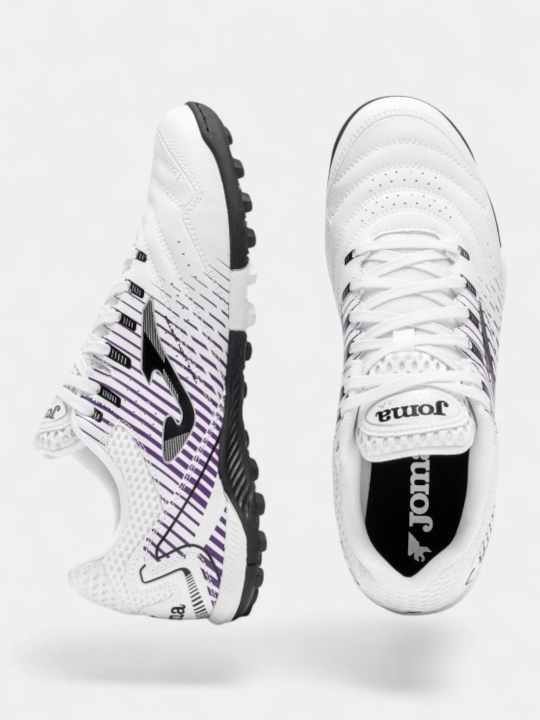 Joma Maxima 26 TF erkaklar futbol butsasi, sun’iy gazon uchun, oq