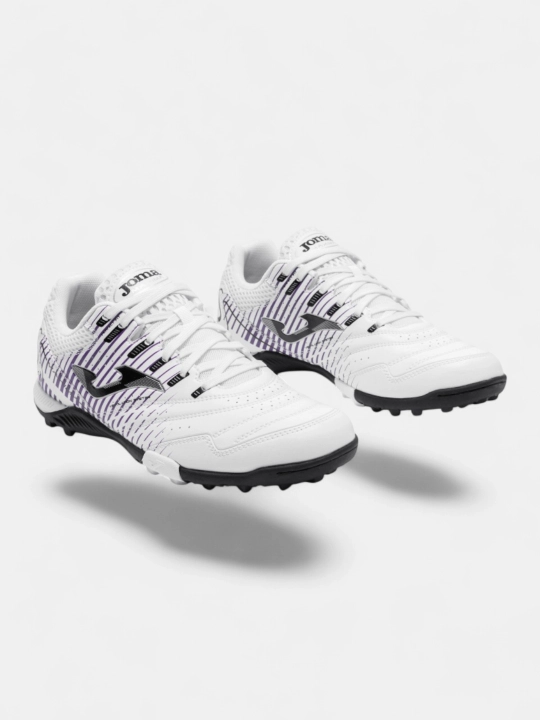 Joma Maxima 26 TF erkaklar futbol butsasi, sun’iy gazon uchun, oq