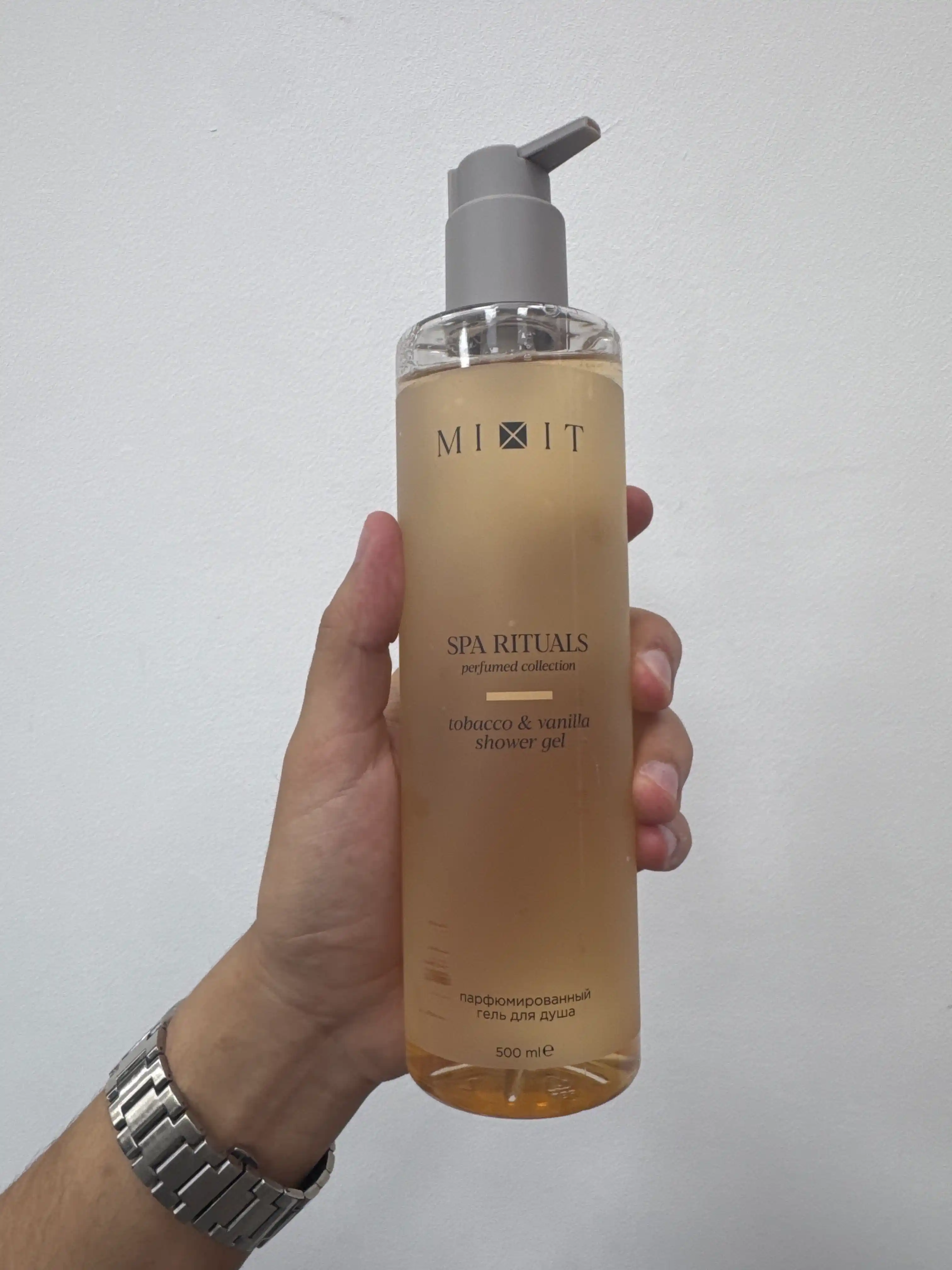 MIXIT Spa Rituals гель для душа Tobacco & Vanilla, 500 мл