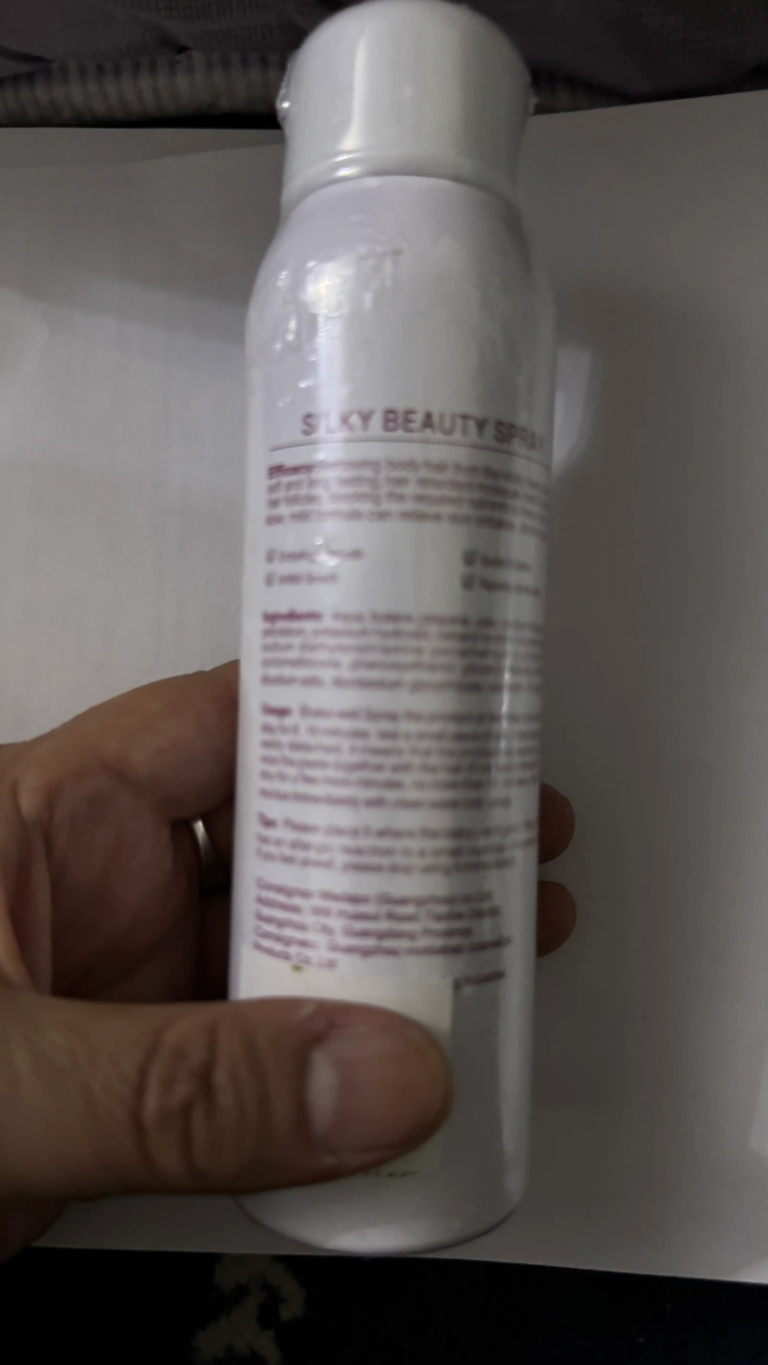 Silky Beauty Spray depilyatsiya uchun sprey, 150 ml