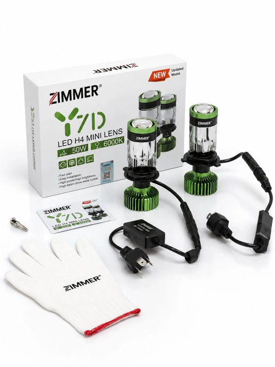 Автомобильные LED лампы, cветодиодные лампы H4, автомобильное освещение LED , Y7D Zimmer