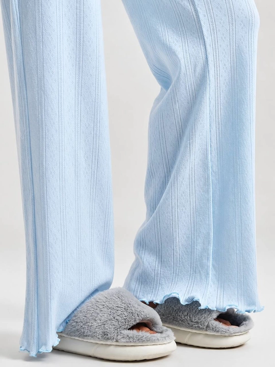 Ayollar uchun Pinterest uslubidagi yumshoq ajur pijama – shortik va shimli, Pinterest