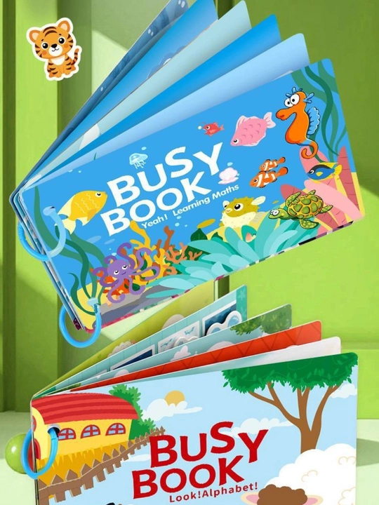 Развивающая книга Монтессори (Bussy Book)