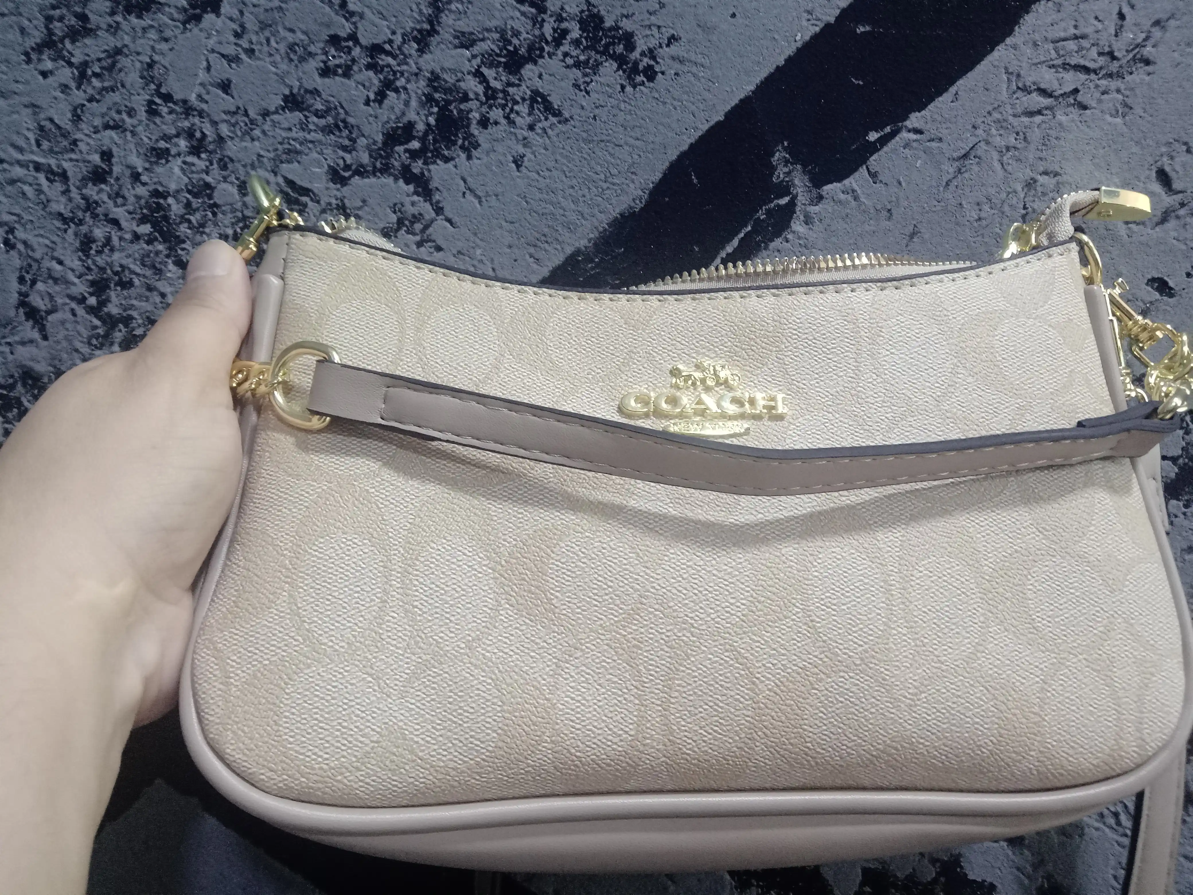 Женская сумка в стиле Coach кросс-боди, удобная сумка через плечо на каждый день