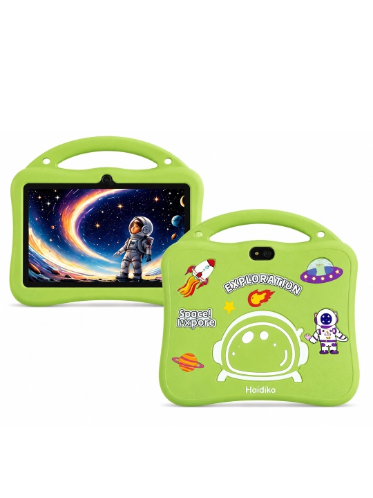 Haidiko bolalar plansheti 7" Android 14, 6GB/256GB, Wi-Fi, himoya g‘ilofi - 
