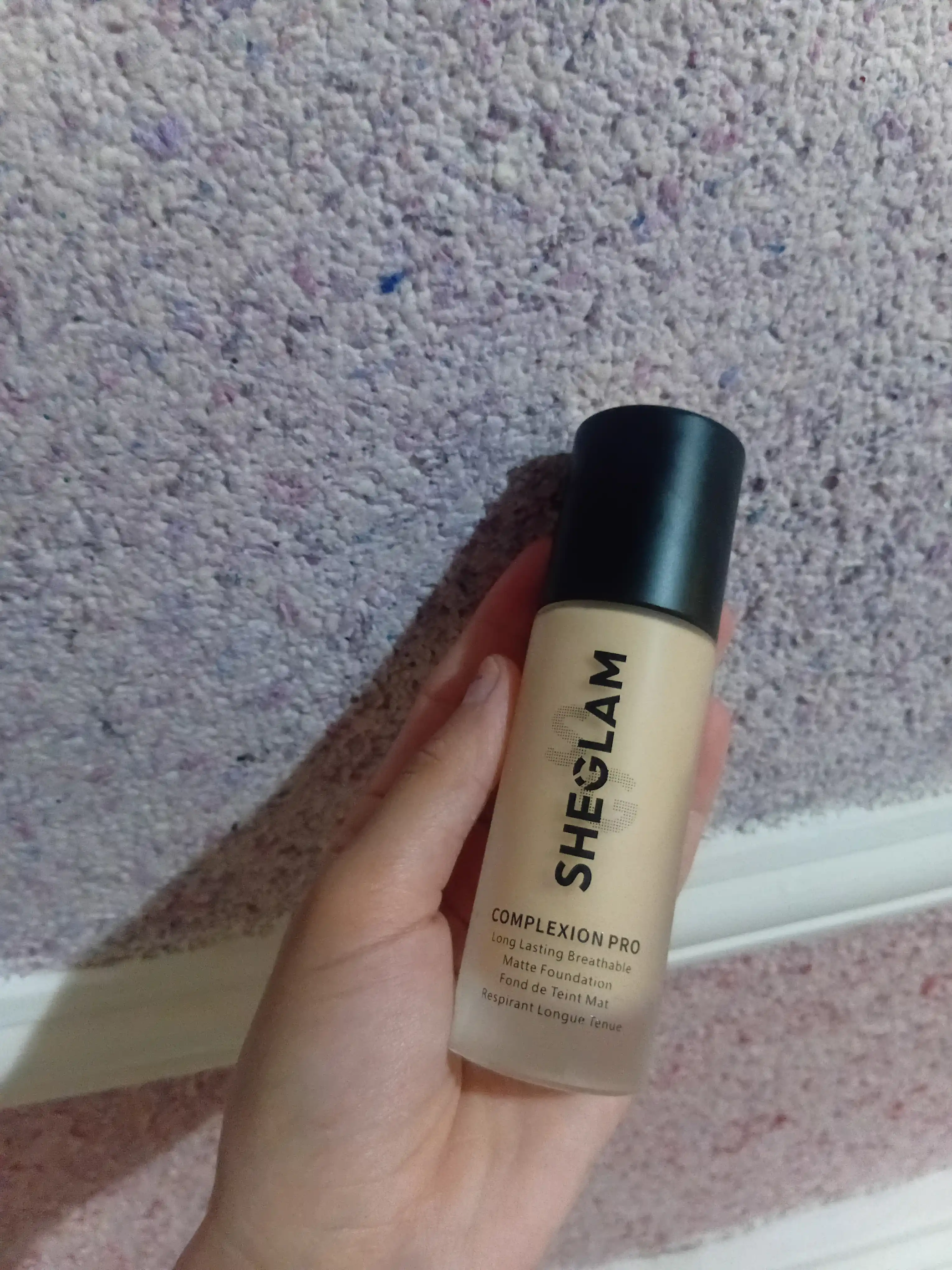 SHEGLAM poydevori, yuz terisi uchun bo'yanish bazasi, tabiiy mat ohang, 35 ml