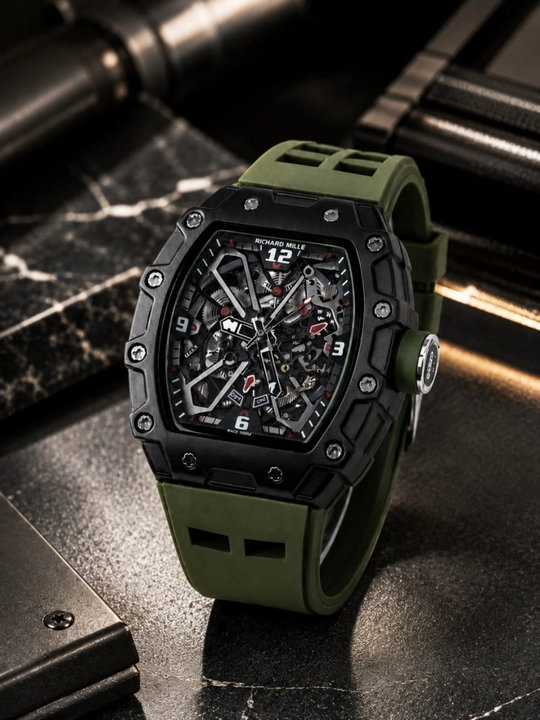 Richard Mille erkaklar qo‘l soati - mexanik premium skelet modeli - 