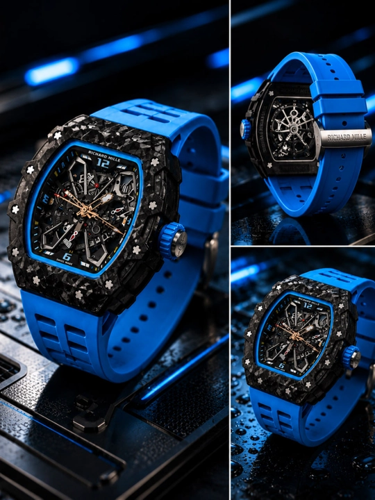 Richard Mille erkaklar qo‘l soati - mexanik premium skelet modeli