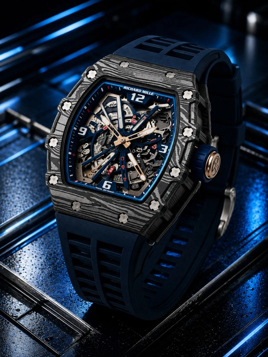 Richard Mille erkaklar qo‘l soati - mexanik premium skelet modeli - 