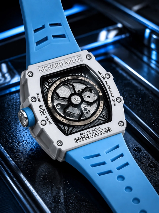 Richard Mille erkaklar qo‘l soati - mexanik premium skelet modeli