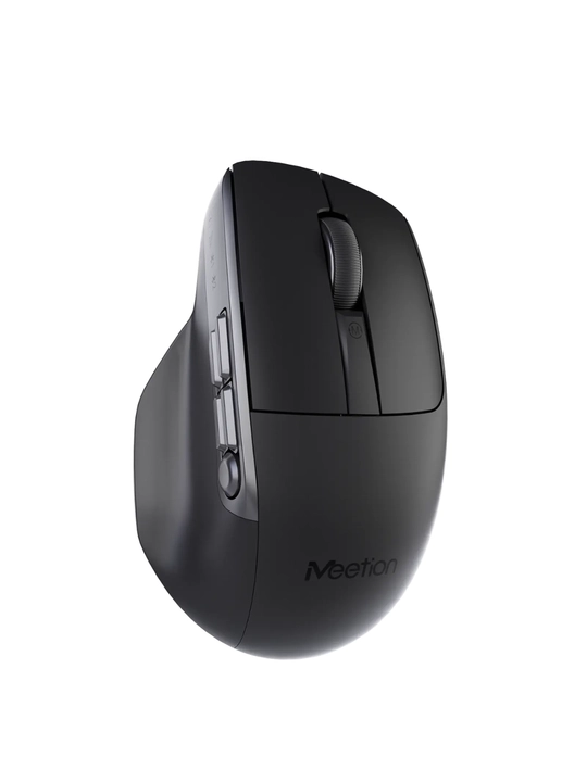 BTM012 ergonomik simsiz sichqoncha, ikki rejimli, kompyuter va noutbuk uchun