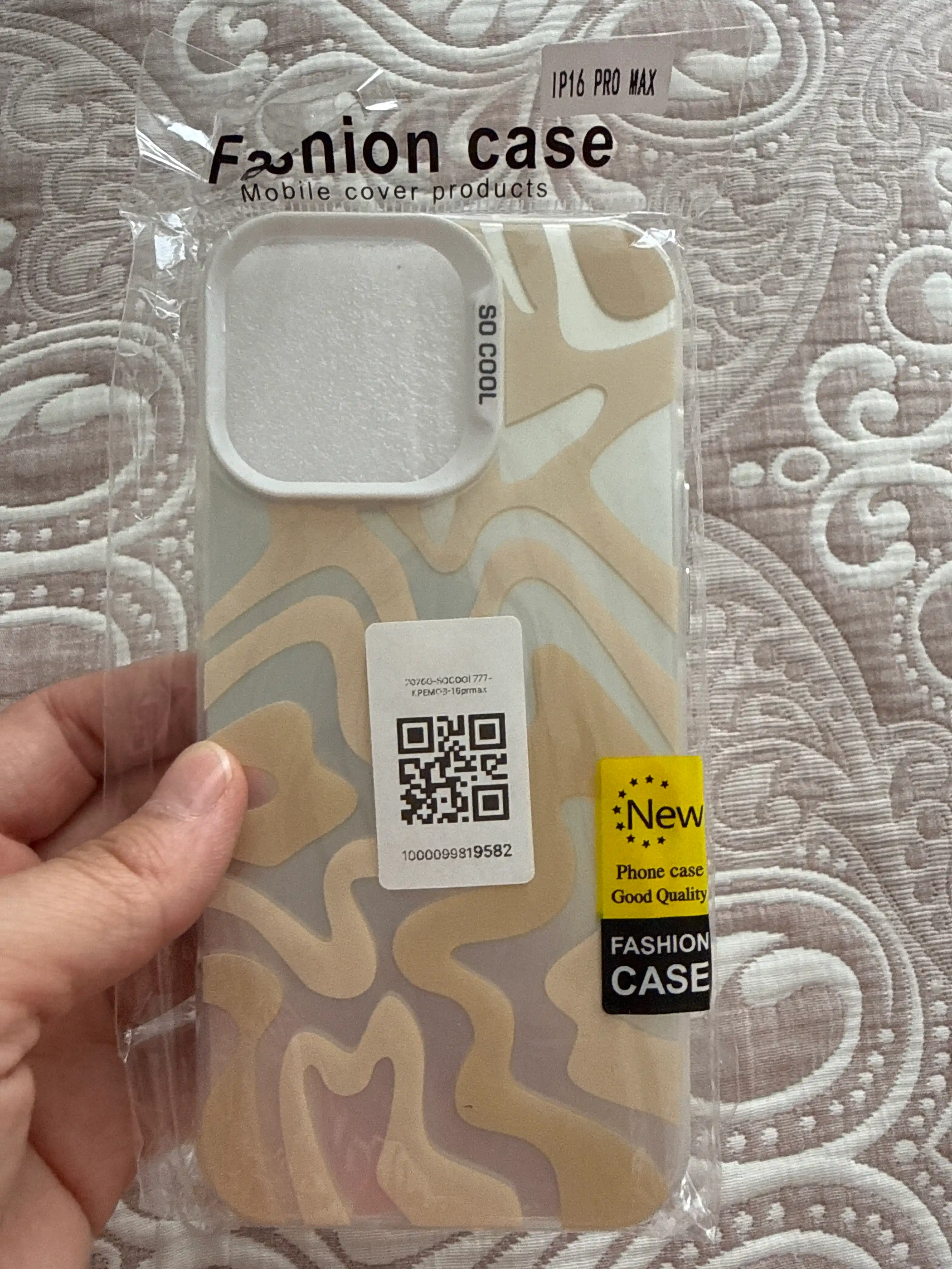 Gilof SO COOL iPhone uchun, modellari 16 va 17 Pro, Pro Max